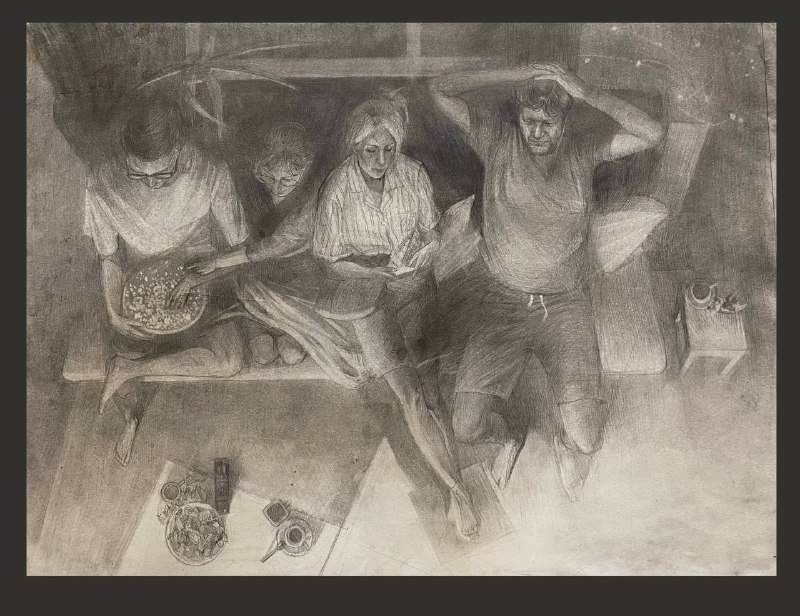 Композиция «Семейный просмотр» 📺 💕 Это моя семья